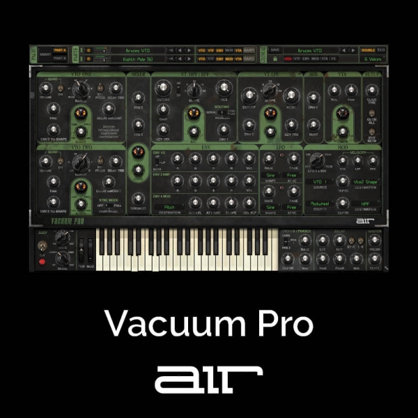 Eastern Observation Lamme Vacuum Pro by Air Music Tech - Virtual Polyphonic Analog Tube Synthesizer  for Mac/Windows - ADSR Sounds