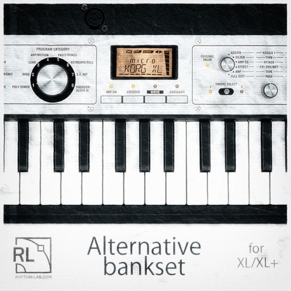 Microkorg XL / XL Alternative Bankset - Rhythm Lab - Other synths