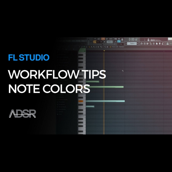 how to change note color fl studio