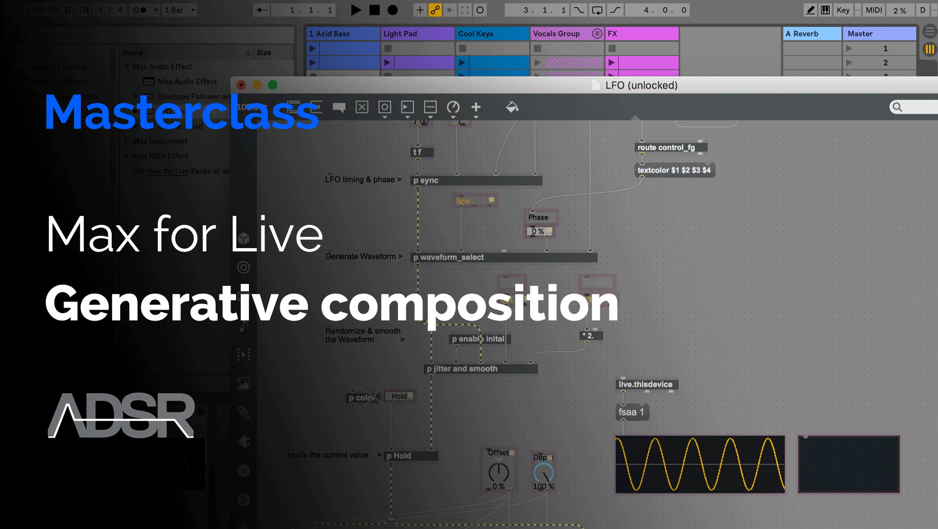 Generative Composition using Ableton & Max for Live