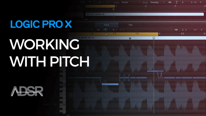 Working with Pitch in Logic Pro X