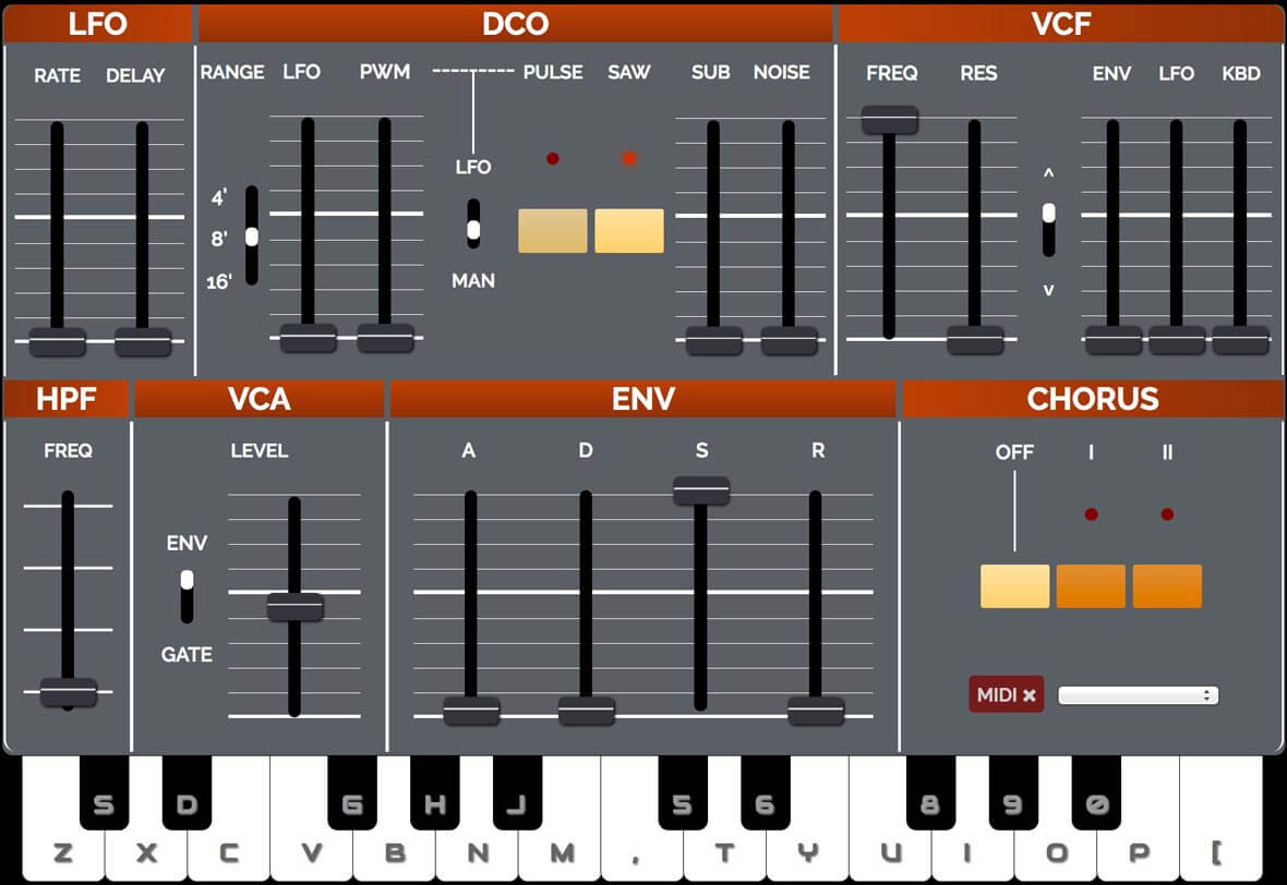 Play The Juno 106 In Your Browser