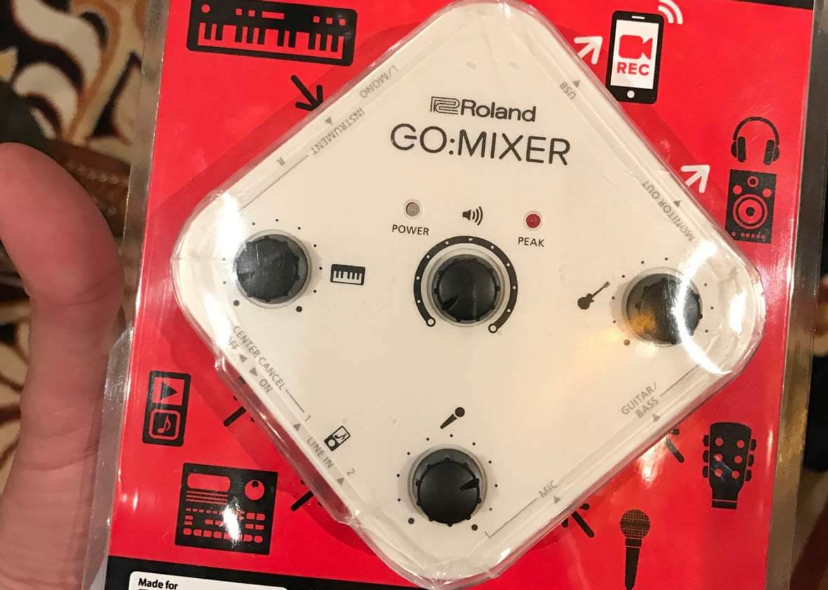 Roland's Go:Mixer Redefines Cell Phone Recording