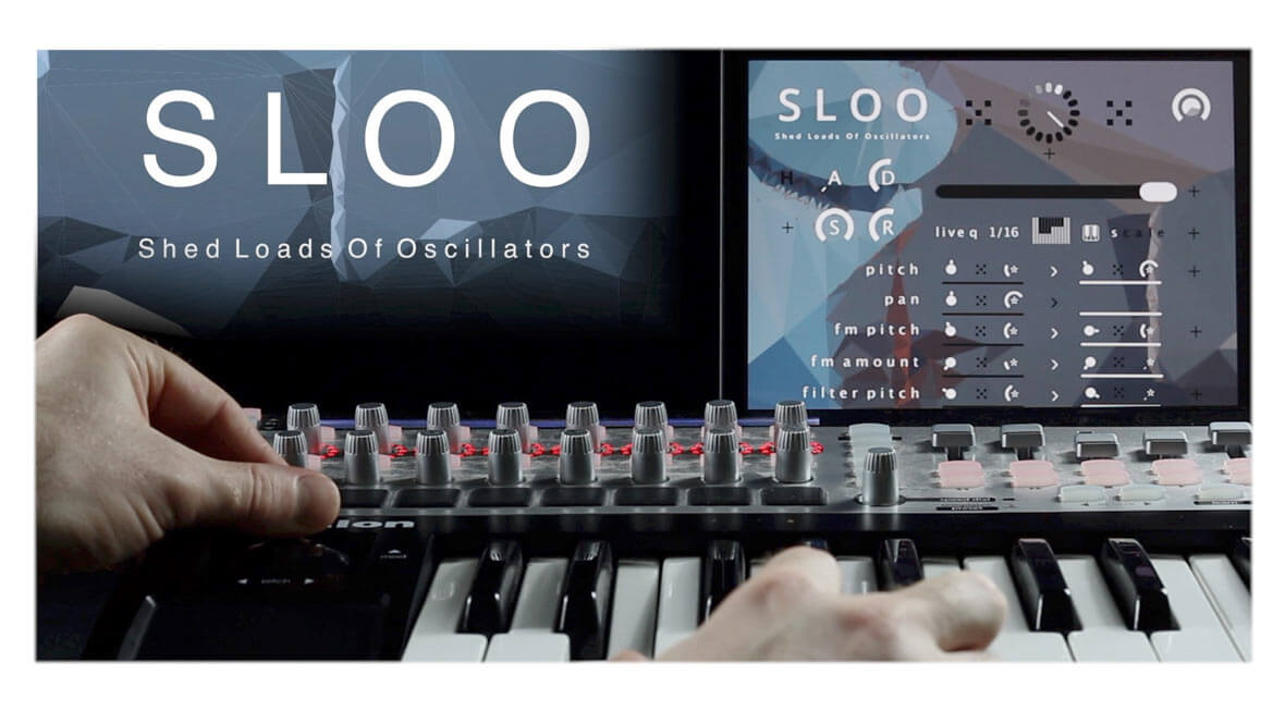 Tim Exile Releases SLOO, A 48-Oscillator Voice Swarm Synth