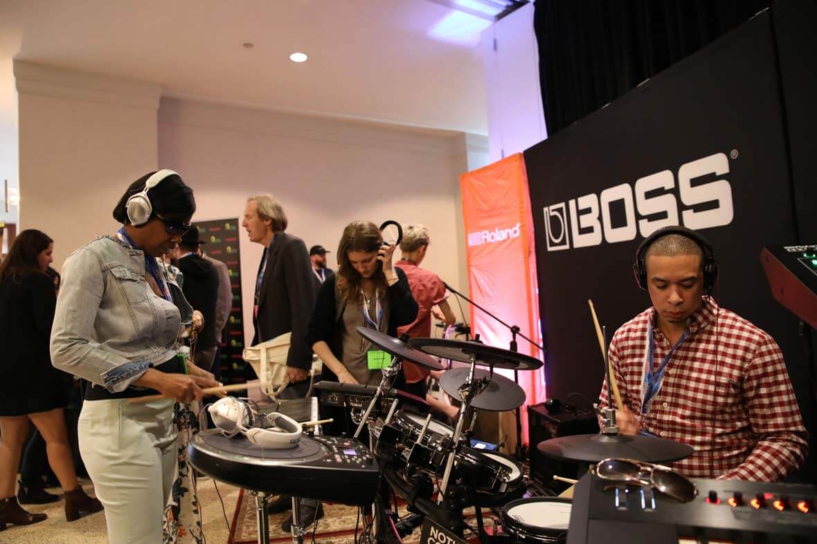 The ASCAP "I Create Music" EXPO Featured Interactive Jam Sessions From Roland