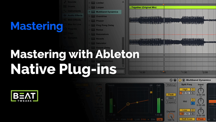 Mastering With Ableton Live Native Plug-ins