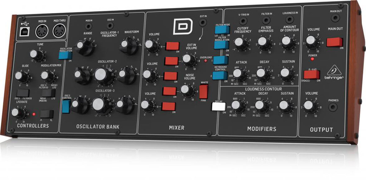 You Can Now Preorder The Behringer D Analog Synth
