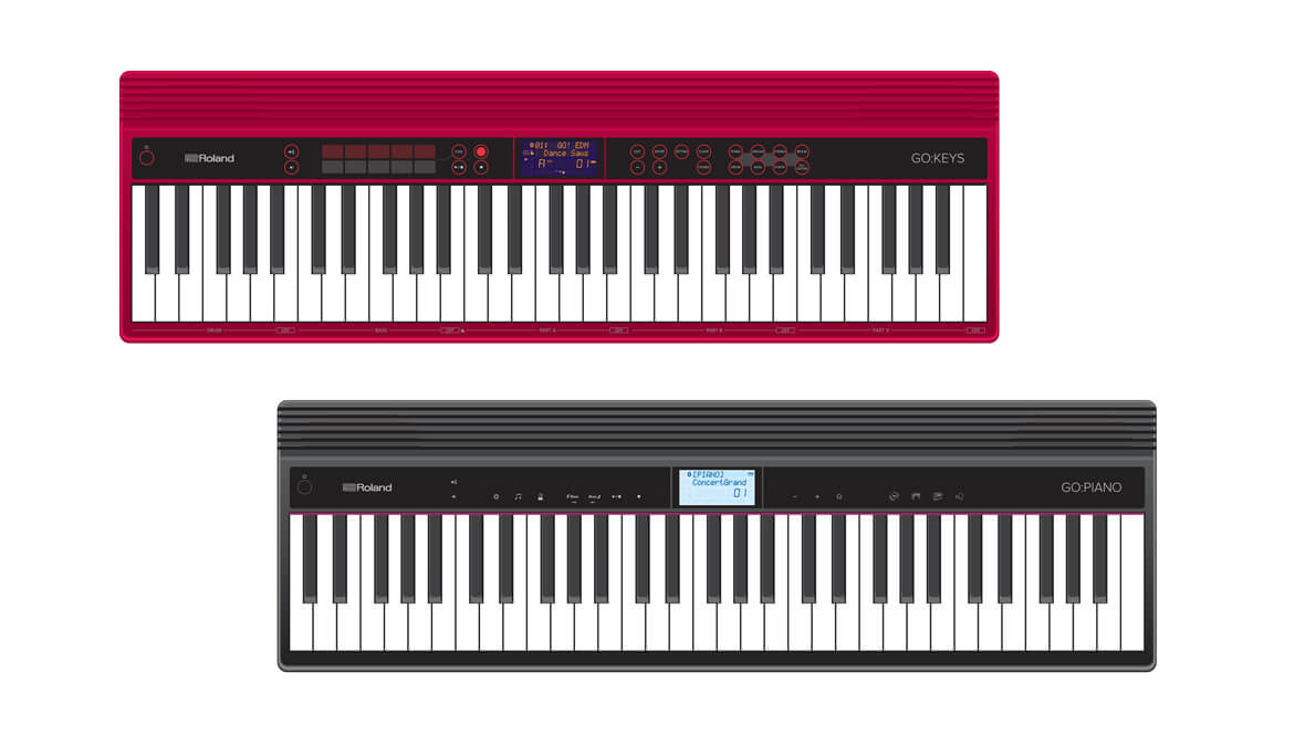Roland Reveals The GO:KEYS and GO:PIANO Keyboards