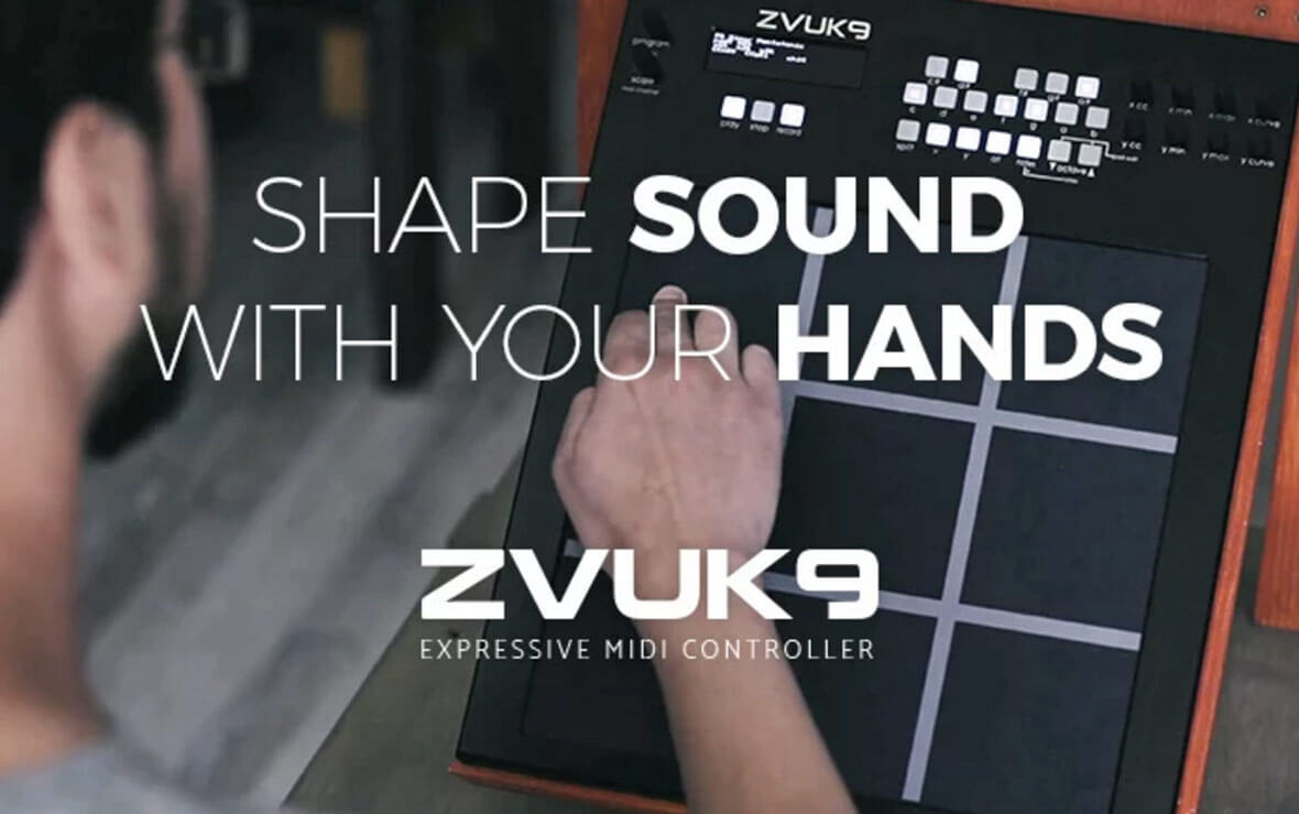 The Zvuk9 Expressive MIDI Controller Has Launched On Indiegogo