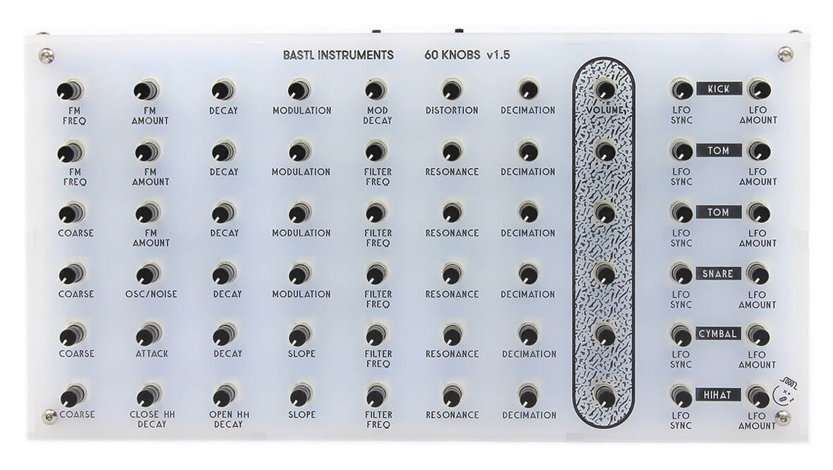 Bastl Instruments Releases 60KNOBS MIDI Controller