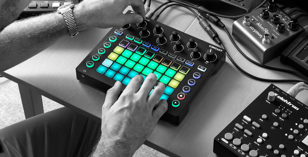 Novation Circuit 1.6 Update Introduces Panning, Drum Micro Steps and More