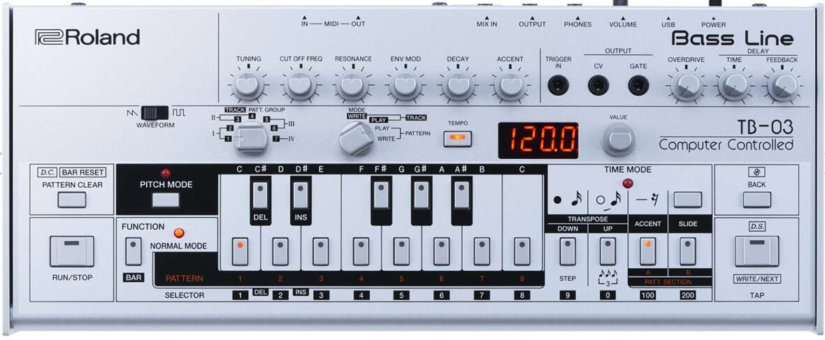 This VST Lets You To Automate Parameters On The Roland TB-03