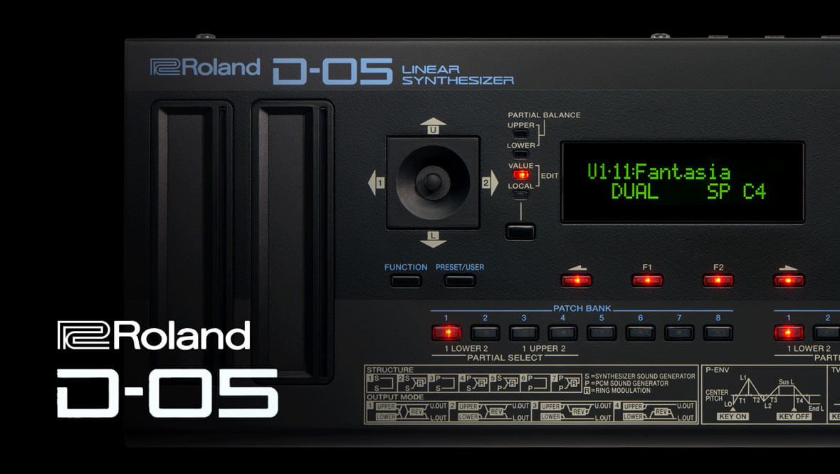 Roland Announces The D-05 Linear Synthesizer, Emulation Of Classic D-50