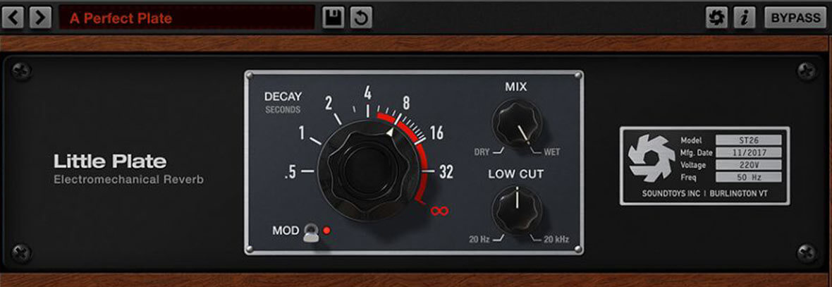 Little Plate Is A Free Reverb Plugin From SoundToys