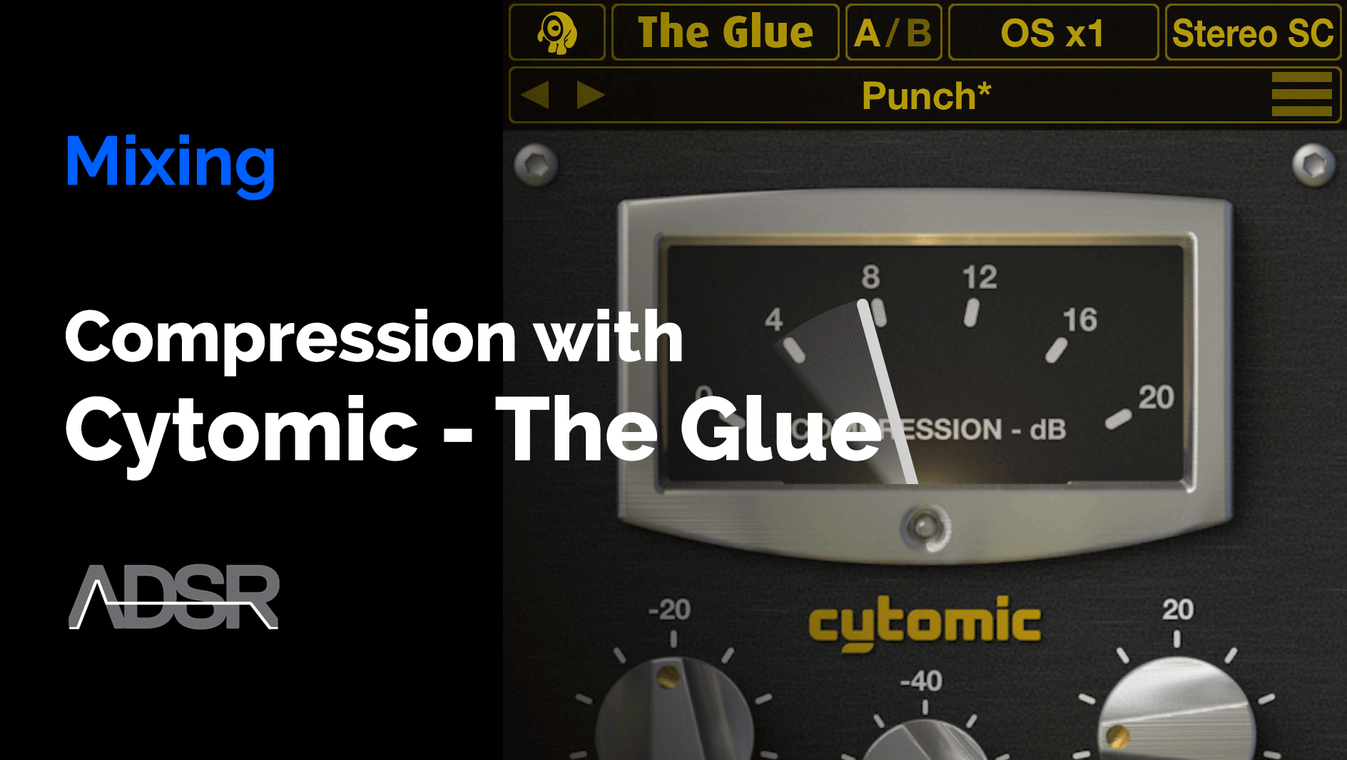 Electronic Music Compression with The Glue