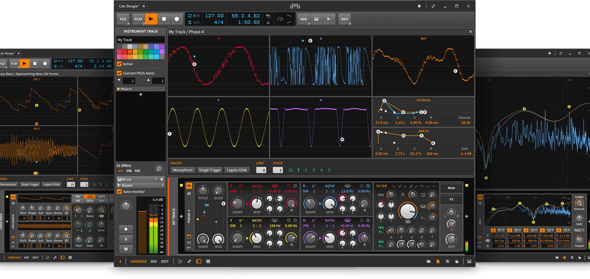 Bitwig Studio 2.3 Announced, Brings New Phase Manipulation Synthesizer