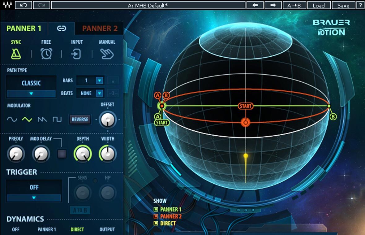 NAMM 2018: Waves Introduces Brauer Motion Plugin, Circular Stereo Auto-Panner