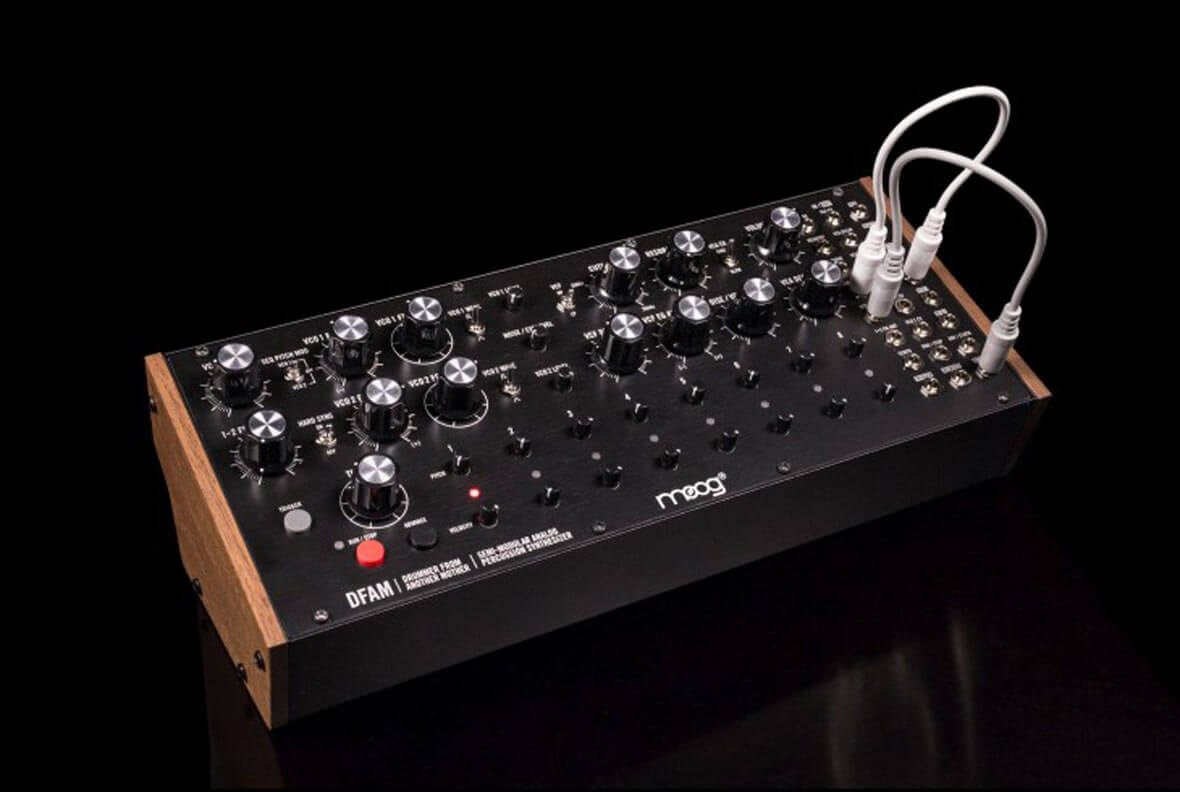 Moog Introduces DFAM (Drummer From Another Mother), Semi-Modular Drum Synth