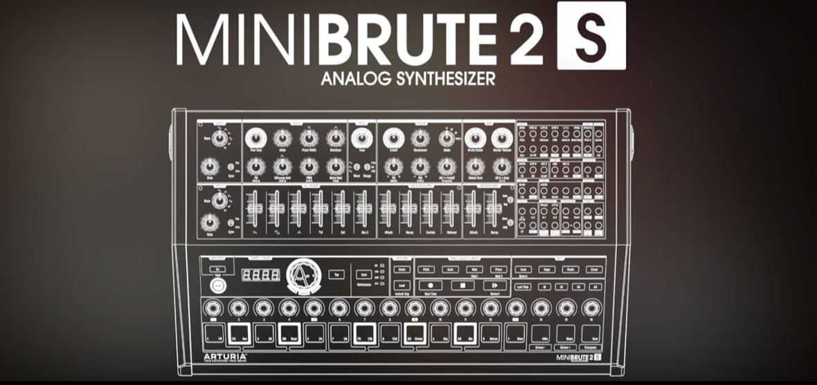 Arturia Unveils The MiniBrute 2S Sequencer Synth