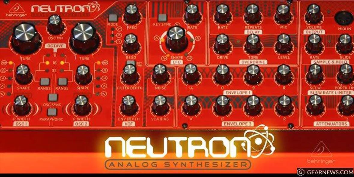 Behringer Announces Neutron, Semi-Modular Synthesizer