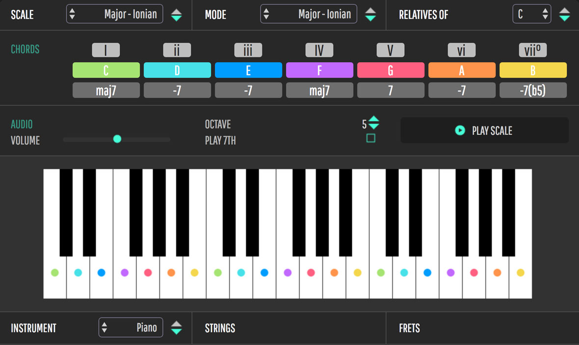 This Browser App Generates Chords From Any Scale