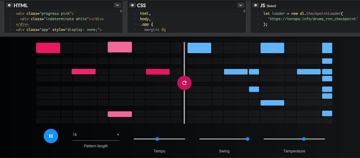 In-Browser Drum Machine Uses Deep Learning To Create New Loops