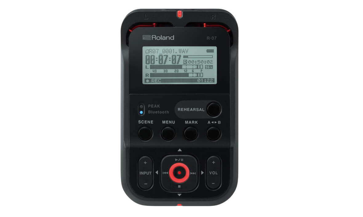 Roland Makes Available The R-07 Handheld Audio Recorder
