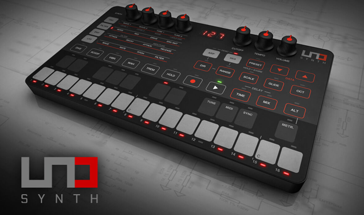 IK Multimedia's Debut Synth, The UNO Synth, Offers True Analog Sound For $199