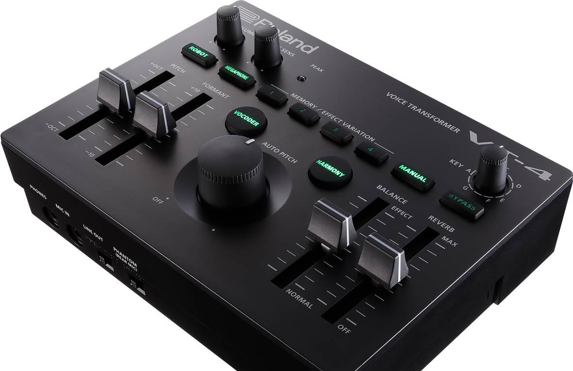 Roland Announces VT-4 Vocal Effects Processor