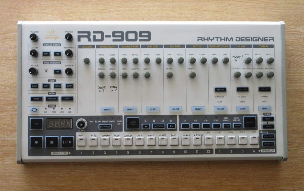 The Behringer RD-909 (TR-909 Clone) Will Cost $299