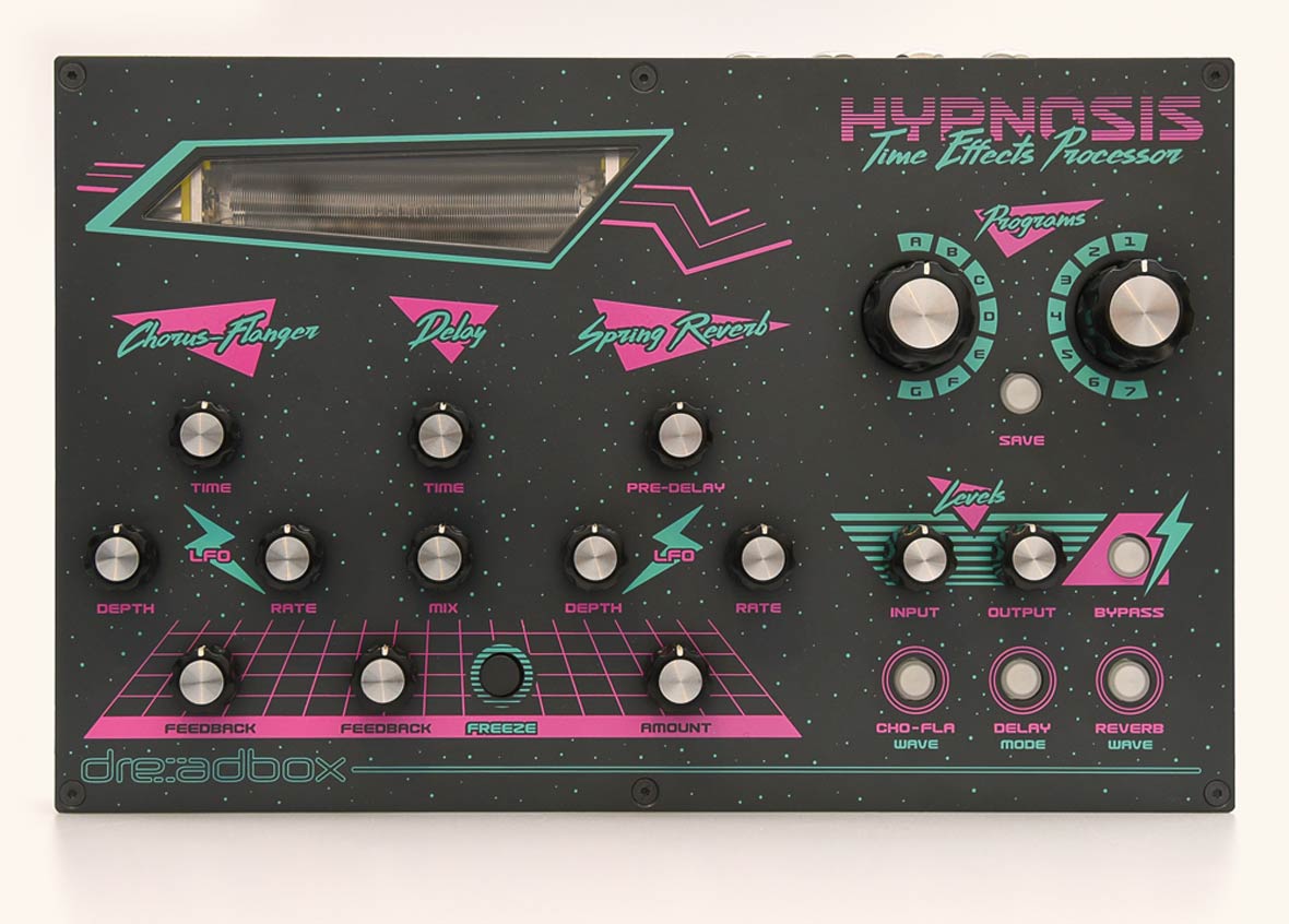 Dreadbox Announces 80s-Inspired Effects Processor, "Hypnosis"