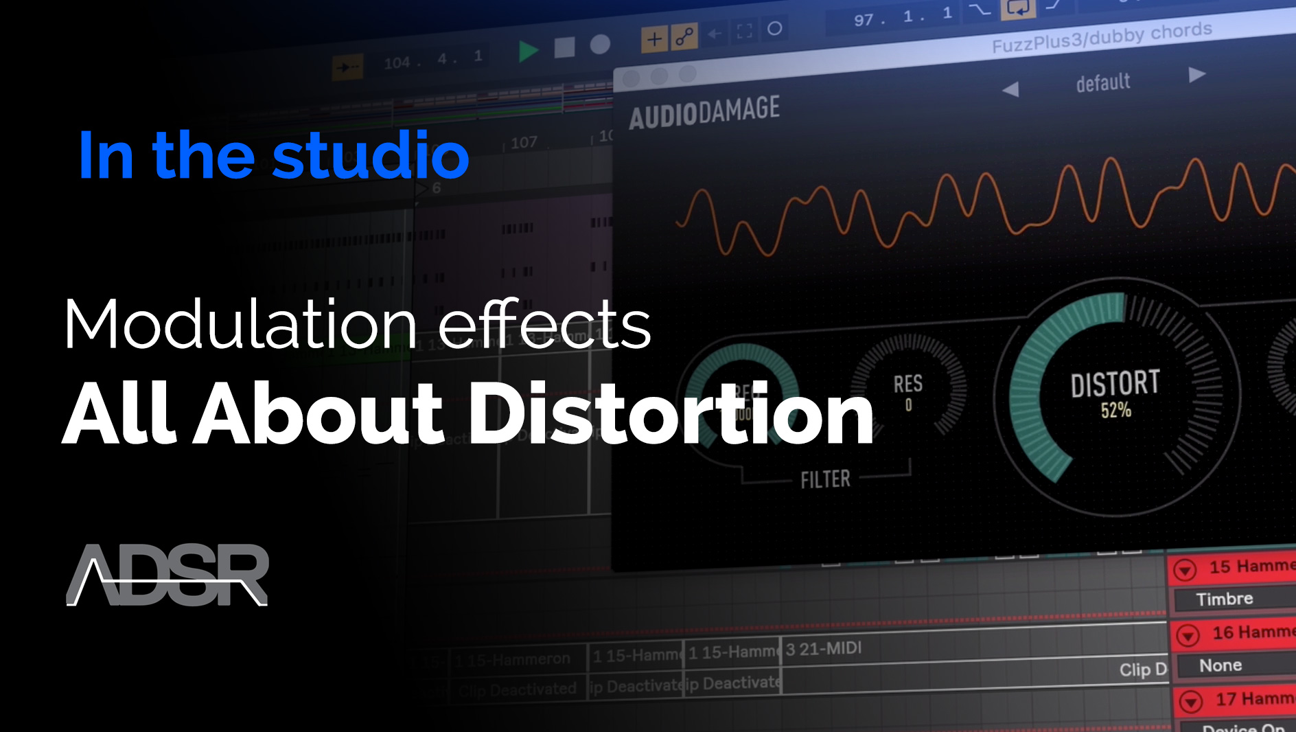 Modulation Effects - All about Distortion, from subtle to extreme Phasers