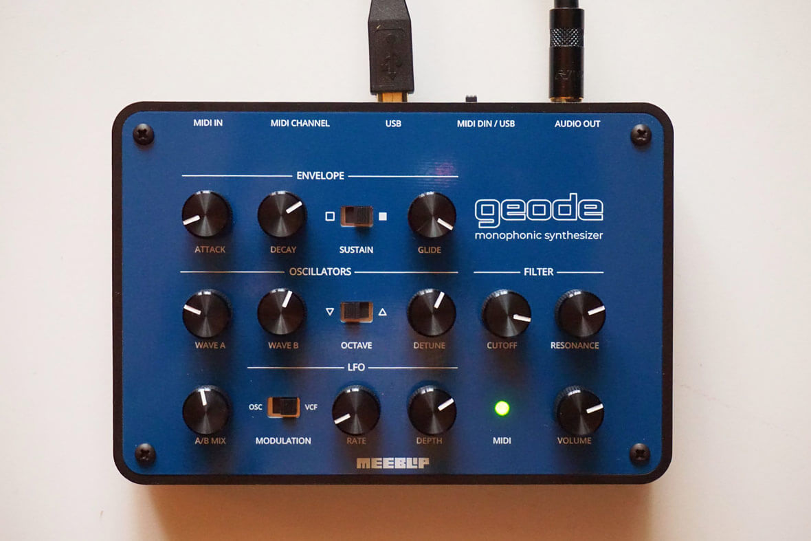 The MeeBlip geode Is A Simple Synth With A Dirty, Analog Sound