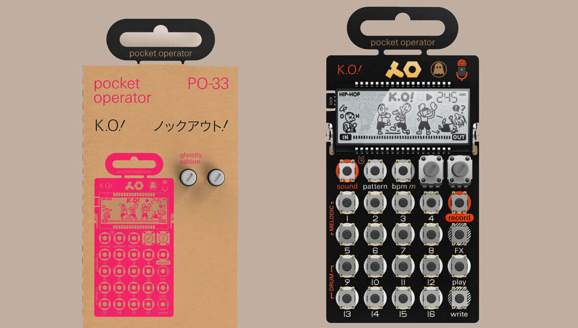 Teenage Engineering x Ghostly Release PO-33 'Ghostly Edition'