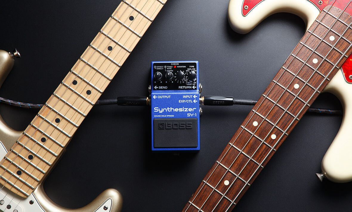 The BOSS SY-1 Synthesizer Transforms Guitar and Bass Into A Synthesizer
