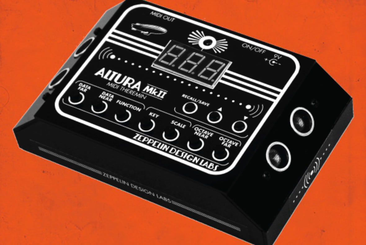 The Altura MkII Is A MIDI Controller That Emulates A Theremin