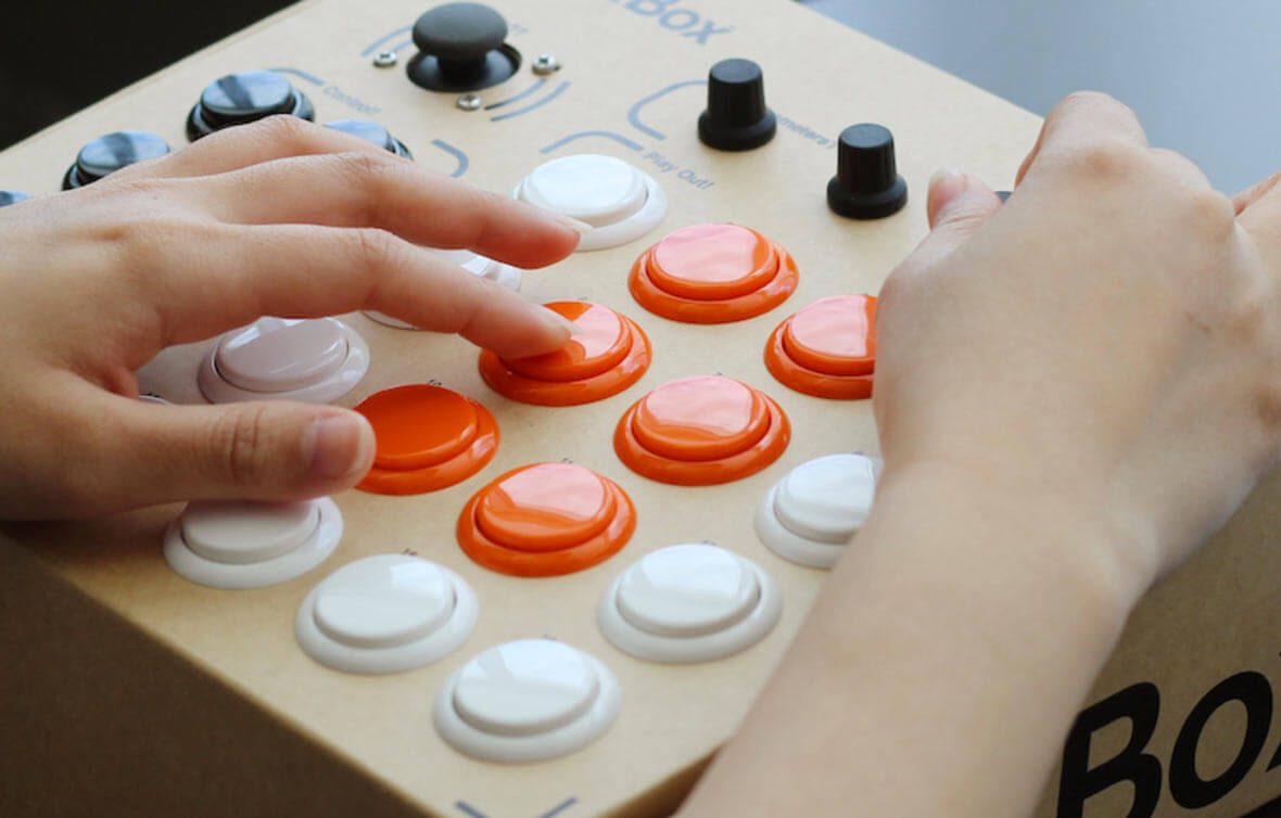 BeatBox Is A Battery-Powered, Cardboard DIY Drum Machine