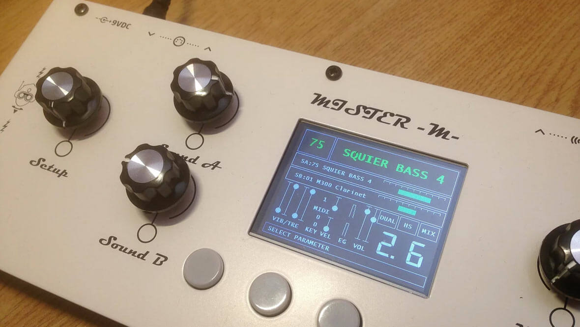 The MISTER -M- Is A Powerful, 14 Voice Wave Player