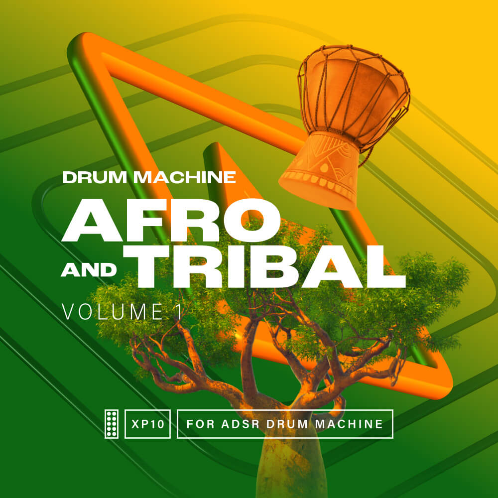 Afro & Tribal Grooves - ADSR Drum Machine Expansion