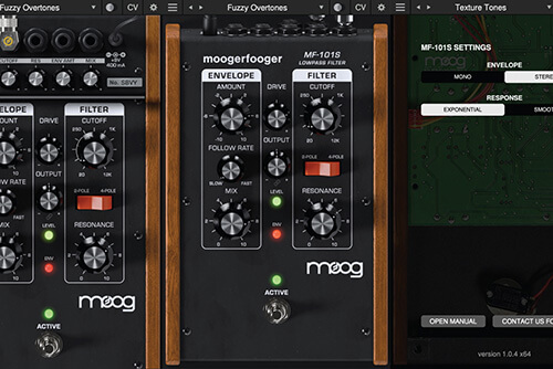 Moogerfooger MF-101S Lowpass Filter - ADSR Sounds