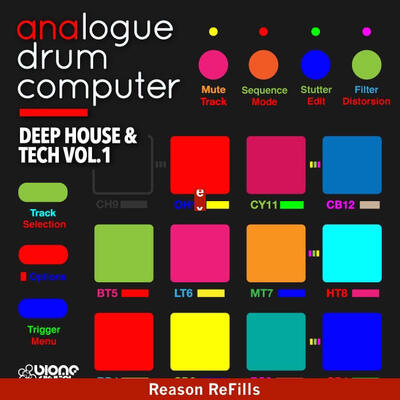 Deep House and Tech Vol.1 (Reason ReFill)