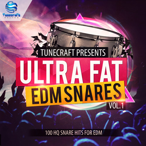Tunecraft Ultra Fat EDM Snares