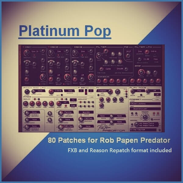 'Platinum Pop' for Predator and Predator Reason RE