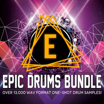 Epic Drums Bundle (13,000+ WAV Drum Shots!)