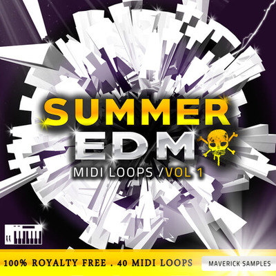 Summer EDM MIDI Loops Vol 1