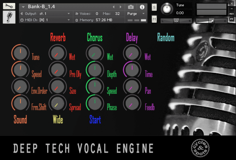 Deep Tech Vocal Engine