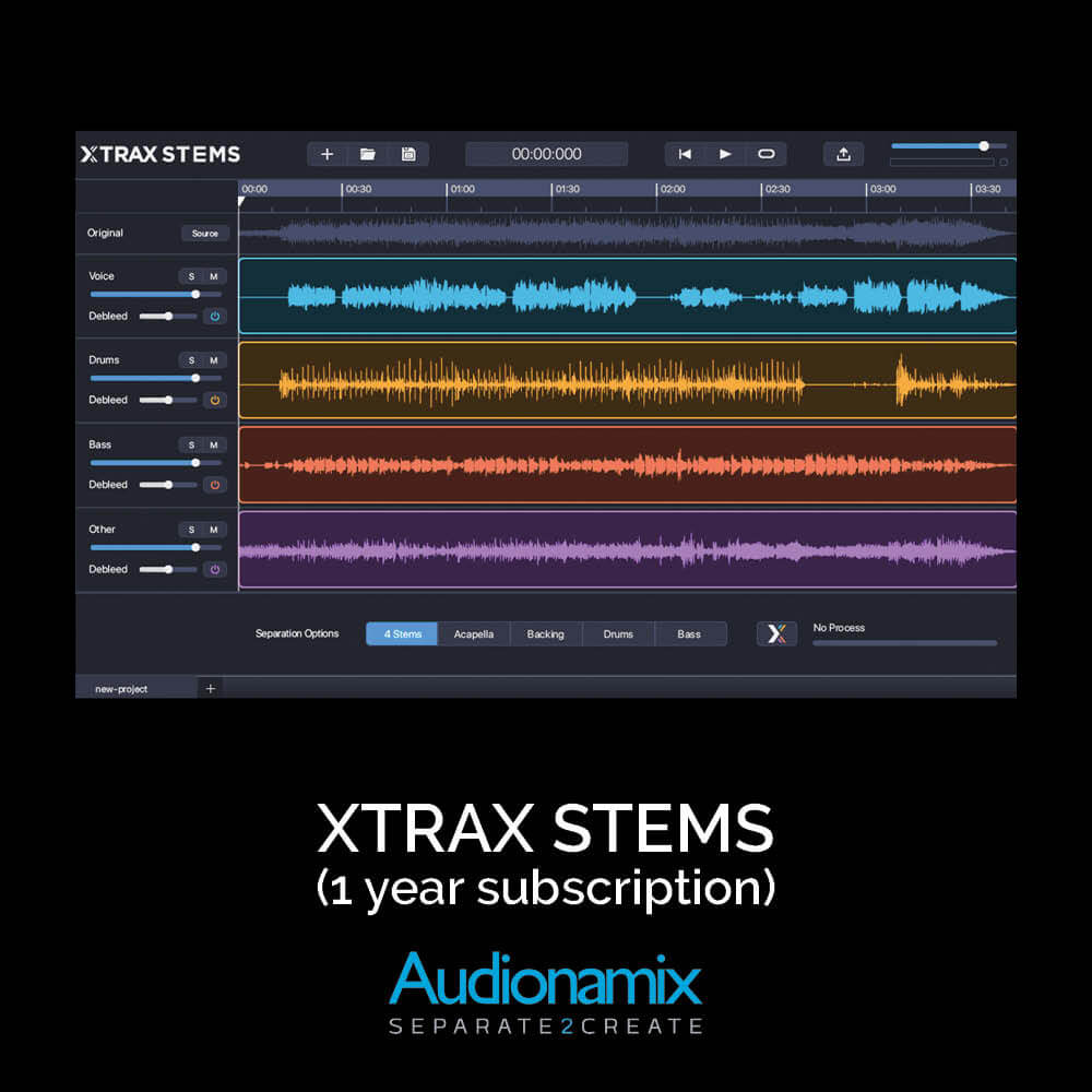 XTRAX STEMS (1 Year Subscription)