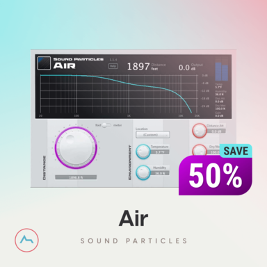 50% Off Sound Particles Products. AIR and More!