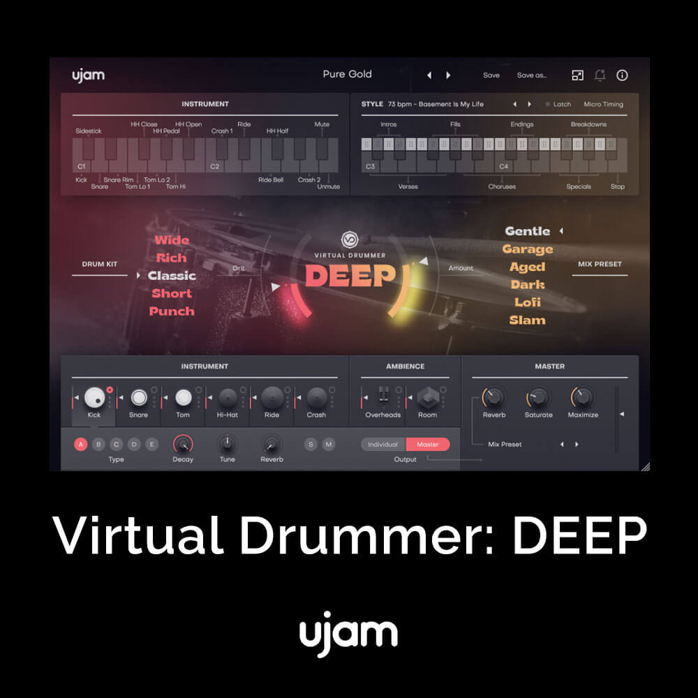 Virtual Drummer: DEEP