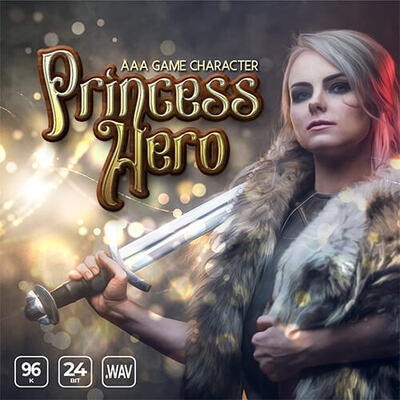 AAA Game Character Princess Hero